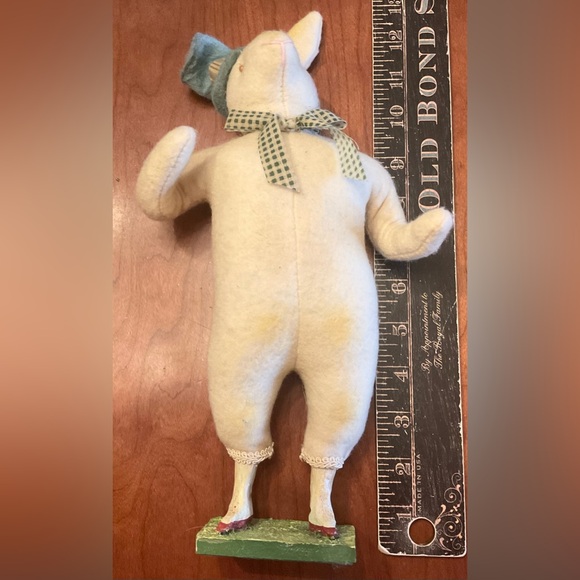 Vintage Felted Wool Rabbit - Picture 3 of 9